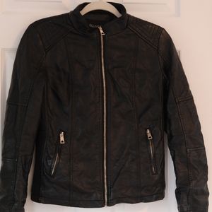 Black Jacket Motorcycle Style